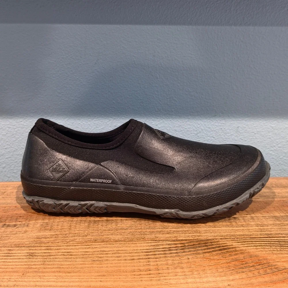 Muck Boot Company Mens Forager Slip On Shoe Black Waterproof FLR-000 Size 11